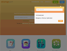 Tablet Screenshot of edvantagepoint.com